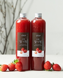 [1+1 특가] 진맛과 수제 딸기청 600ml